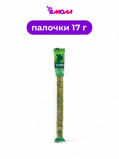 Titbit палочки жевательные с мятой размер М 17 г