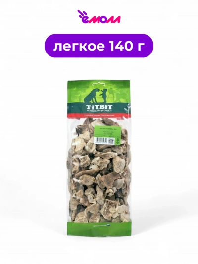 Titbit лакомство для собак легкое говяжье BIG 140 г