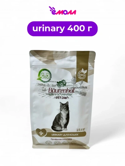 Baurenhof Vet Diet сухой корм для кошек Urinary 0,4 кг