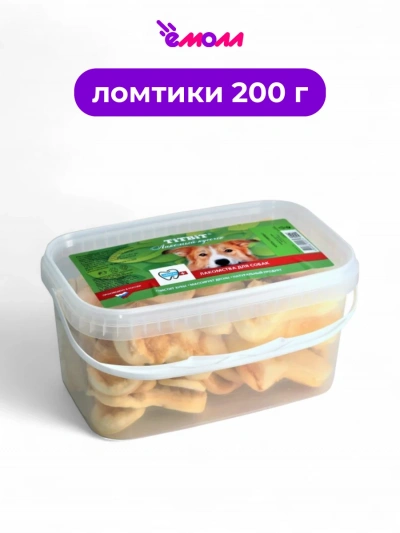 Титбит чипсы из говядины банка пластиковая 3.3 л 0.2 кг