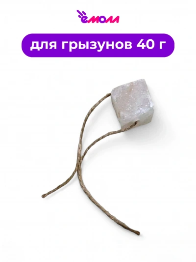 Закрома гималайская соль для животных с подвесом 40 г