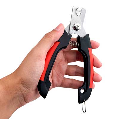 Ёмолл когтерез для собак и кошек средних и крупных пород с ограничителем 16 х 6 см