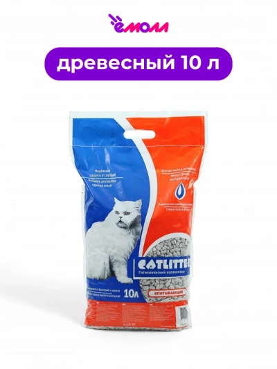 Catlitter наполнитель впитывающий 10 л