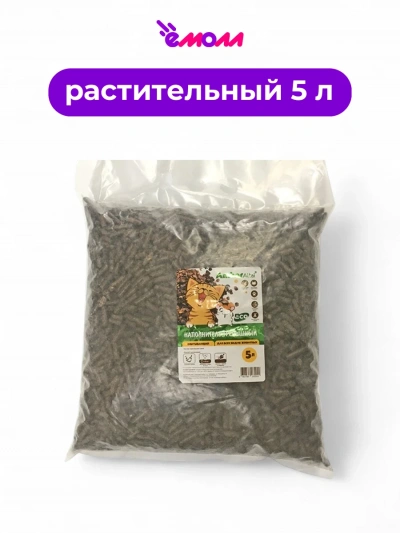 AmbarAltai наполнитель для кошачьего туалета гречишный 5 л