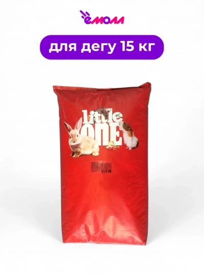 Little One корм для дегу из разнотравья Зеленая долина 15 кг