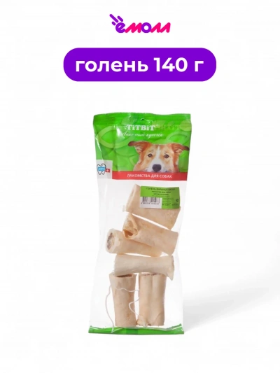 Titbit лакомство для собак голень баранья малая 140 г