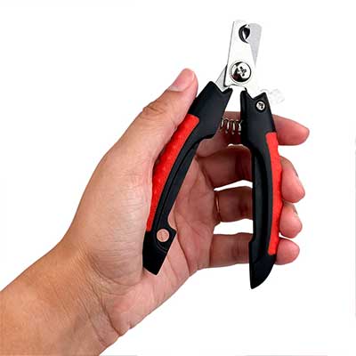 Ёмолл когтерез для собак и кошек мелких пород с ограничителем 13.5 х 4.5 см