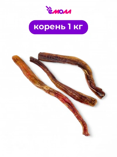 Алтайские лакомства корень бычий для собак серия XL 1 кг