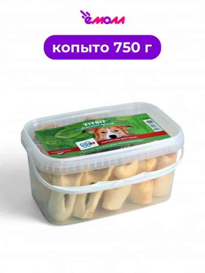 Titbit копытце баранье пластик 3.3 л 0.75 кг