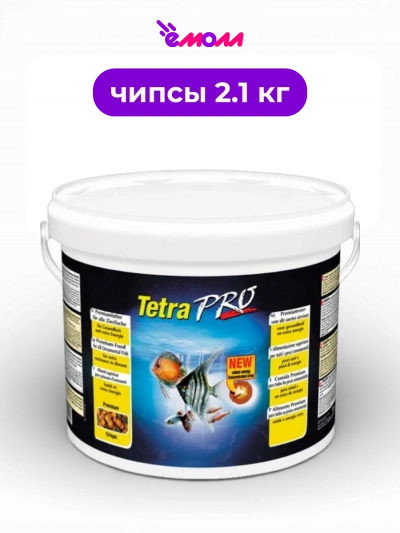 Tetra чипсы основной корм с жирами Омега-3 Pro Energy 10 л